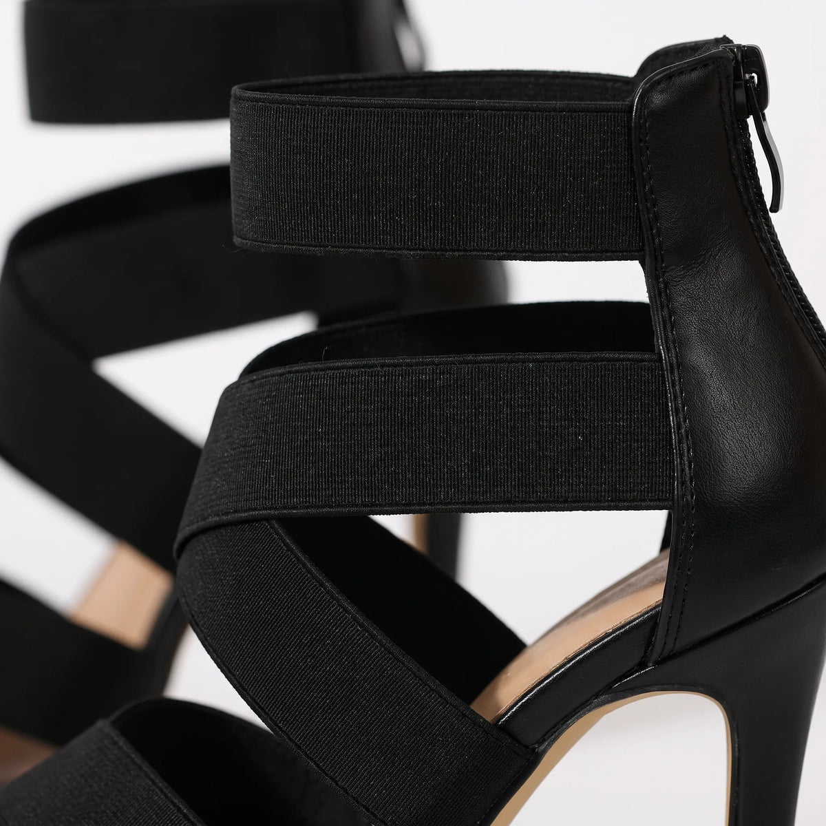 EvocaStep - Strappy Stiletto Heeled Sandals