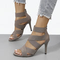 EvocaStep - Strappy Stiletto Heeled Sandals