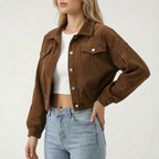 LuminaJacket - Cropped Casual Jacket