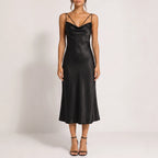Lustrea - Cowl Neck Slip Dress
